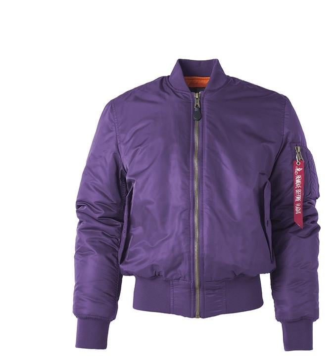 Куртка-бомбер MA-1 Pilot DFL Style M Violet (KT6000312)