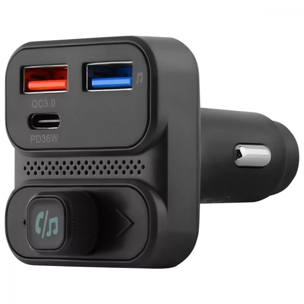 FM-трансмиттер Proove FM Launcher Luxor SE 36W PD/QC3.0 Type-C/USB Gray - фото 2