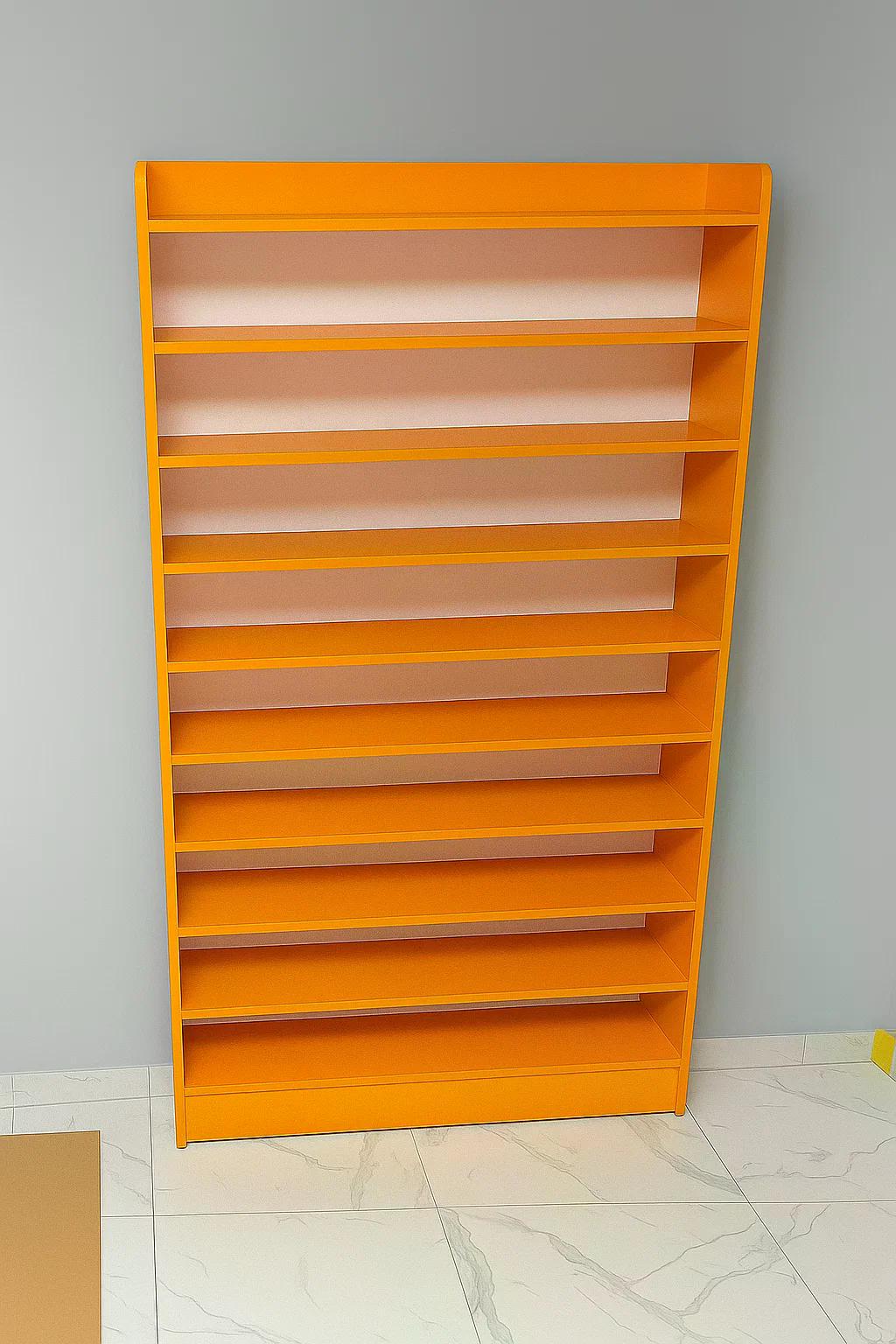 Полиця для взуття дитяча ЛДСП клас Е1 16 мм Помаранчевий