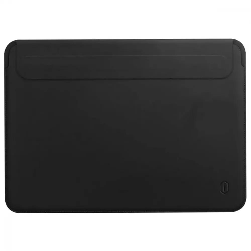 Чехол для ноутбука на магните WIWU Skin Pro 2 Leather Sleeve for MacBook 15,3" Black (14197267)