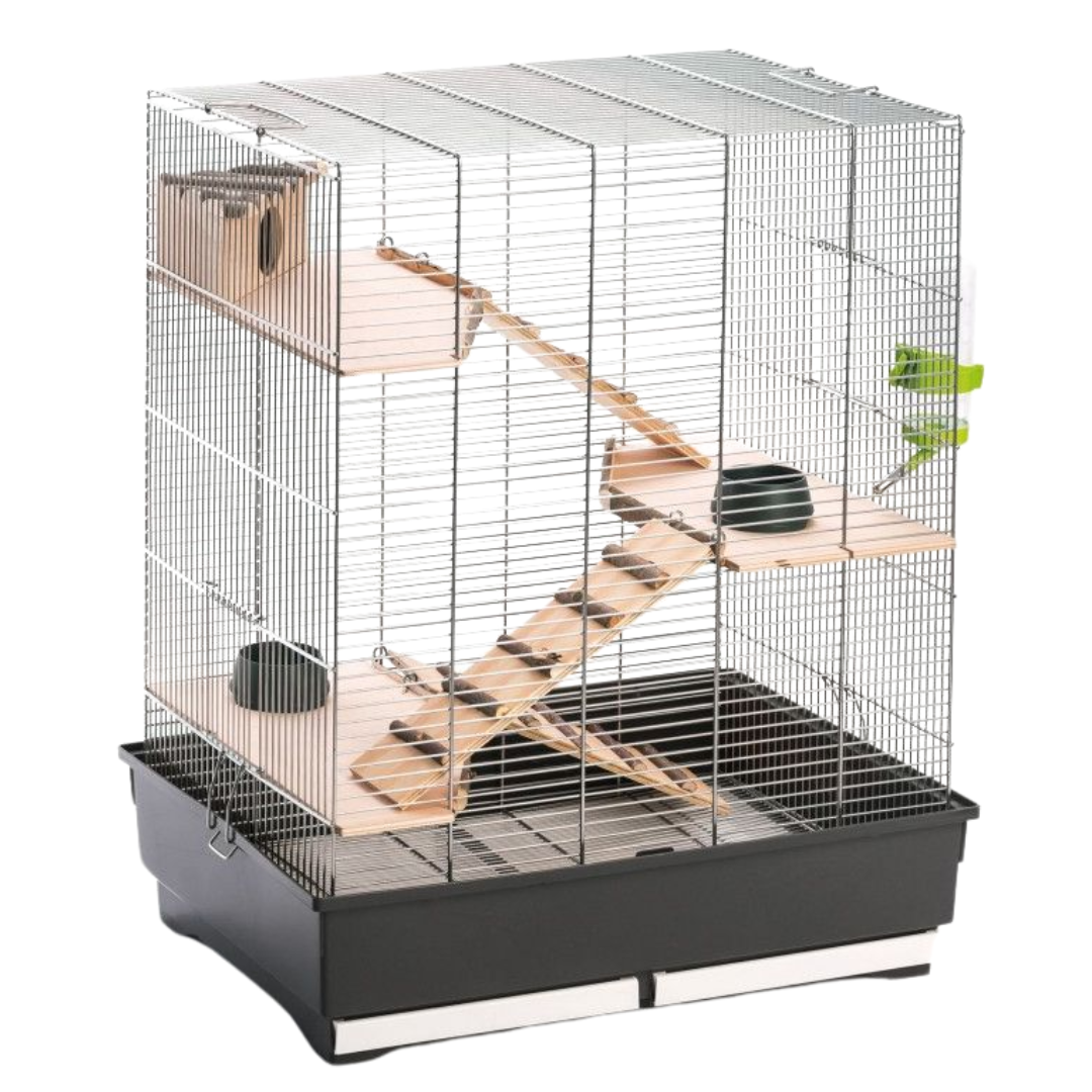 Клітка FOP Fedro Natura для шиншил укомплектована 66x45x76 см (z-01) Клітка FOP Fedro Natura для шиншил укомплектована 66x45x76 см (z-01)