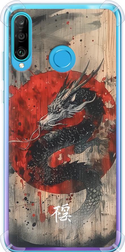 Чехол на Huawei P30 Lite Восточный дух (6100sp-1651-42517)