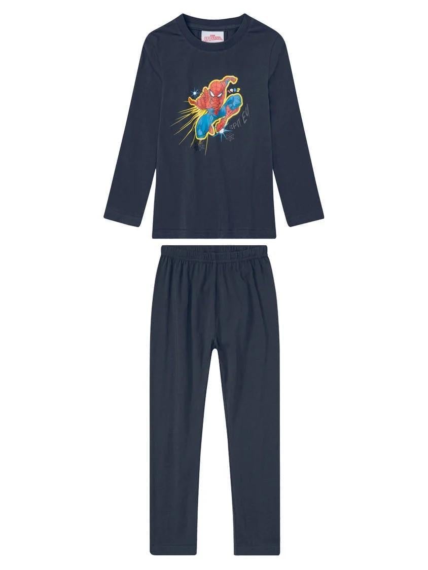 Піжама дитяча Lupilu 387276_2110-1 Spider Man 122-128 см Темно-синій (2789609024)