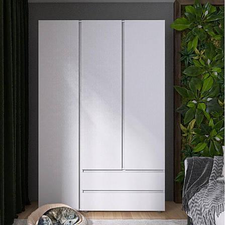 Шкаф ШЛ-3 Лайт Эверест 1365х520х2080 мм Белый