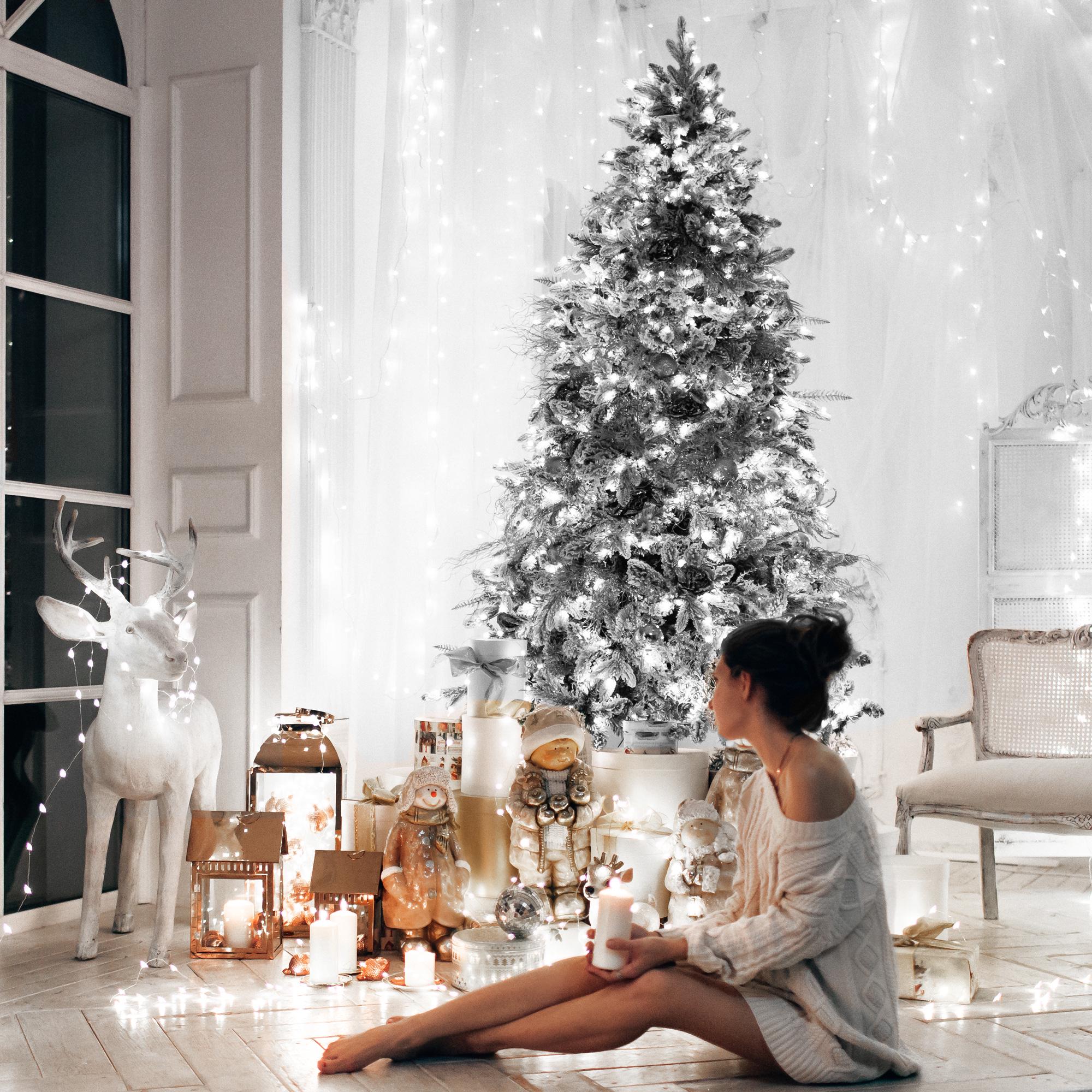 Гірлянда Springos вулична/зовнішня 1000 LED 60 м Cold white (CL1004) - фото 5 Гірлянда Springos вулична/зовнішня 1000 LED 60 м Cold white (CL1004) - фото 5