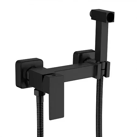 Гигиенический душ со смесителем Wezer PRO9A-02-BLACK Черный (PRO9A-02-BLACK) - фото 2 Гигиенический душ со смесителем Wezer PRO9A-02-BLACK Черный (PRO9A-02-BLACK) - фото 2