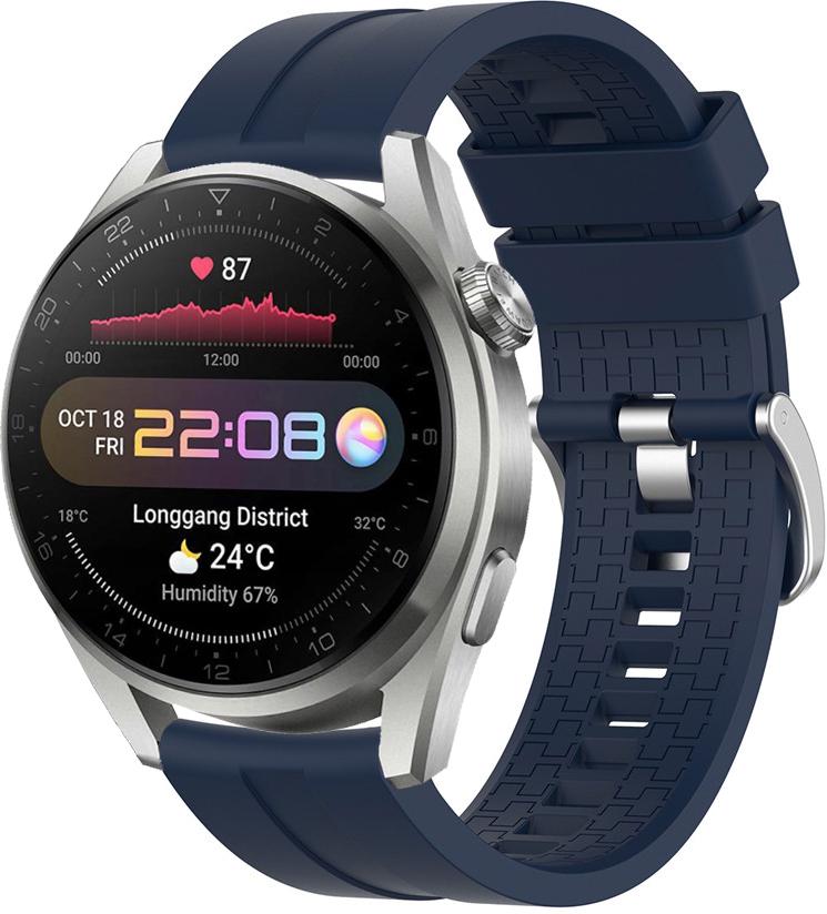 Ремешок Puzzle для Huawei Watch 3 Pro 22 мм Dark Blue (22567-5D)