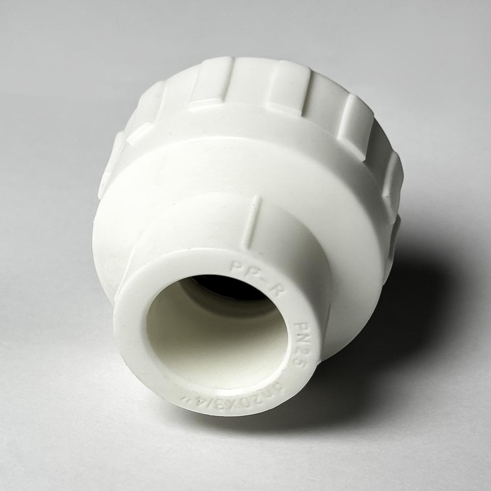 Муфта SANTAN 20х3/4" PP-R с внутренней резьбой Белый (115377) - фото 2 Муфта SANTAN 20х3/4" PP-R с внутренней резьбой Белый (115377) - фото 2