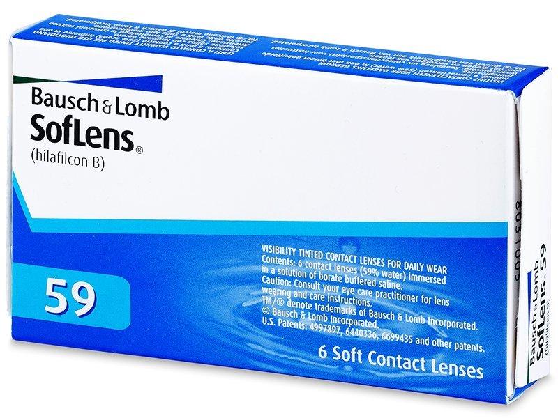 Контактні лінзи Bausch & Lomb SofLens 59 -8,50 6 шт. (/6/соф59/850/)