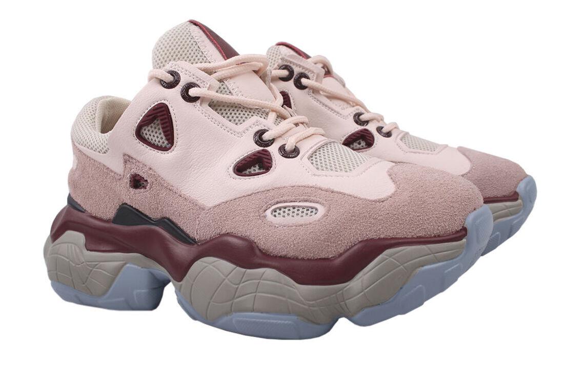 Кросівки жіночі Vikonty із замші р. 37 Рожевий (7-9DHS)