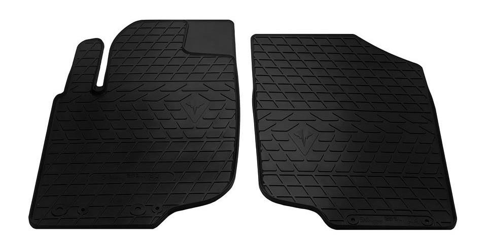 Килимки гумові передні Peugeot 207 06 2016 1016062F Stingray 2 шт. Килимки гумові передні Peugeot 207 06 2016 1016062F Stingray 2 шт.