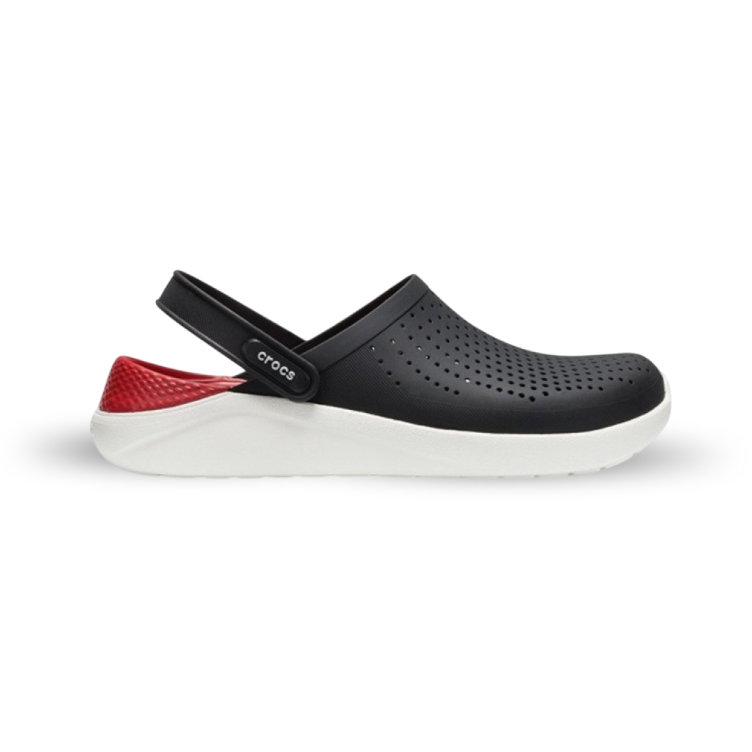 Сабо Crocs LiteRide Clog Black/white р. 38 M6-W8 24,1-24,8 см Чорно-білий (32147494) Сабо Crocs LiteRide Clog Black/white р. 38 M6-W8 24,1-24,8 см Чорно-білий (32147494)