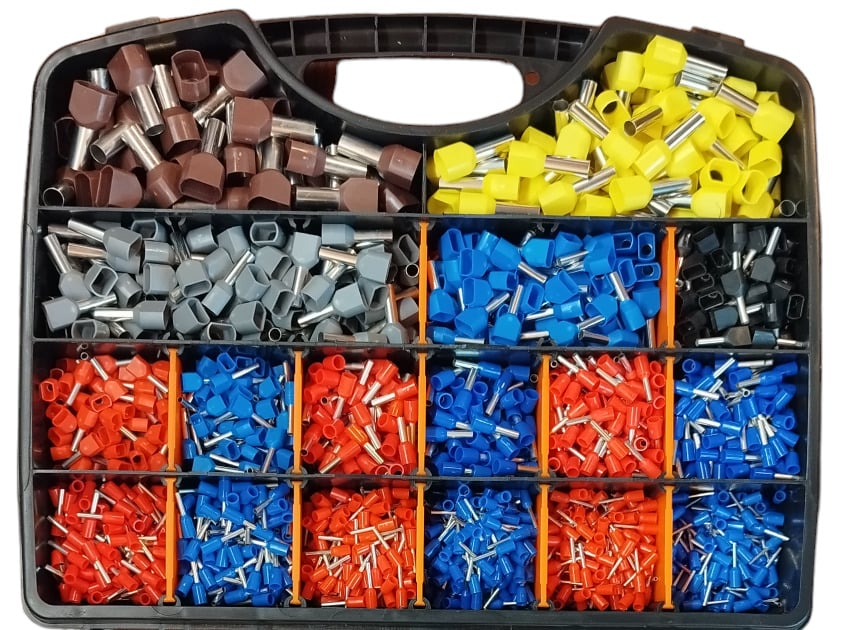 Набор наконечника Tactix 0,5-2х10 мм2 2430 шт. (DART.E2430)