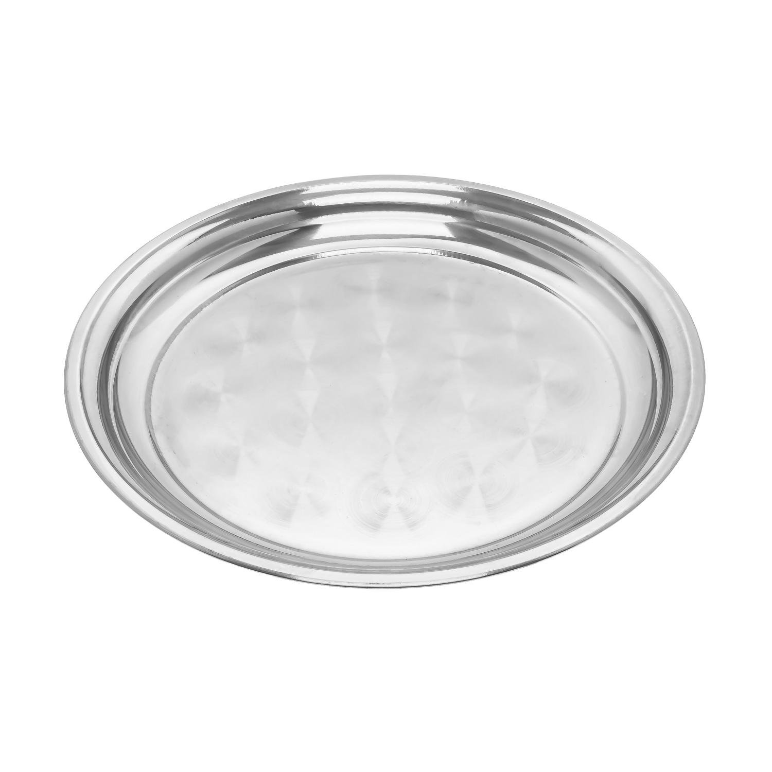 Поднос из нержавеющей стали Interos d 55 см