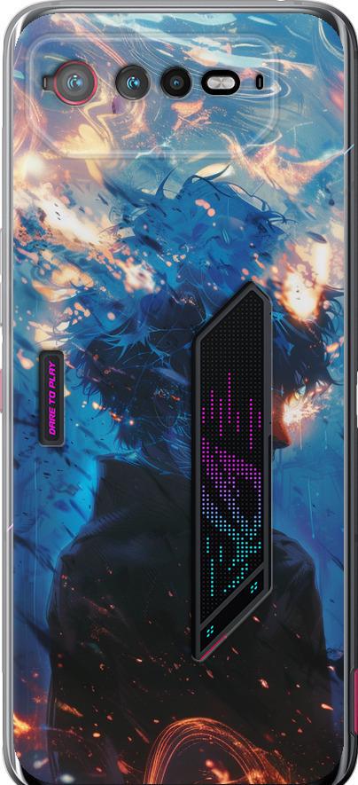 Чехол на Asus Rog Phone 6 Сатору Годжо (6129u-3401-42517)
