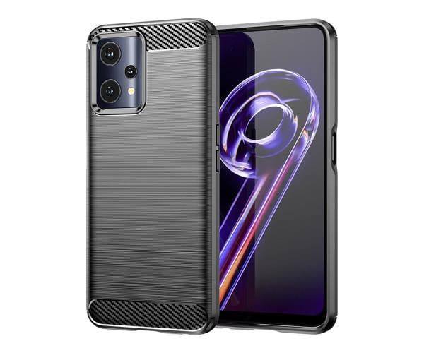 Чохол накладка Polished Carbon для Realme C31 Чорний