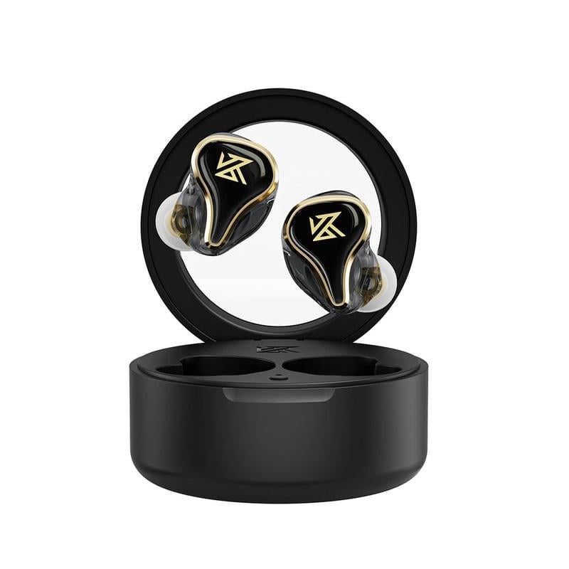 Наушники беспроводные Bluetooth KZ SK10 Pro с гибридными излучателями Черный (1633) Наушники беспроводные Bluetooth KZ SK10 Pro с гибридными излучателями Черный (1633)