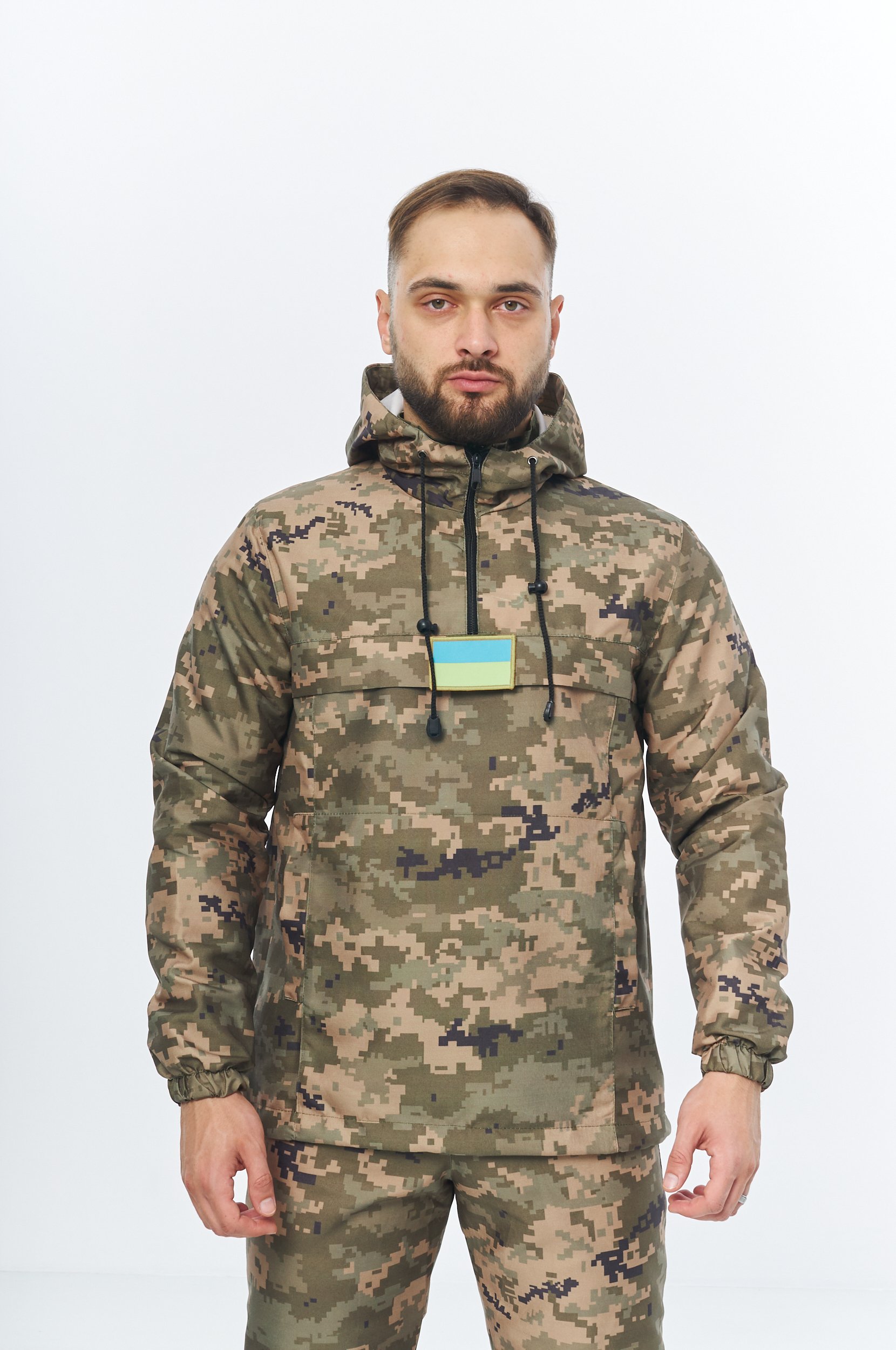 Анорак Intruder Terra M Зеленый пиксель (1211495172/1)