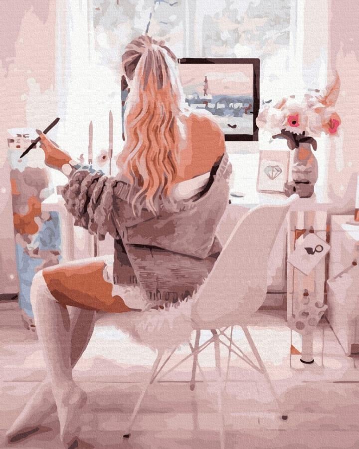 Картина за номерами Творчий настрій (GX40796)