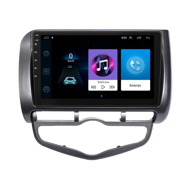 Магнитола штатная Lesko для Honda Fit I Auto AC 2001-2008 9" 1/16Gb Wi-Fi GPS Base