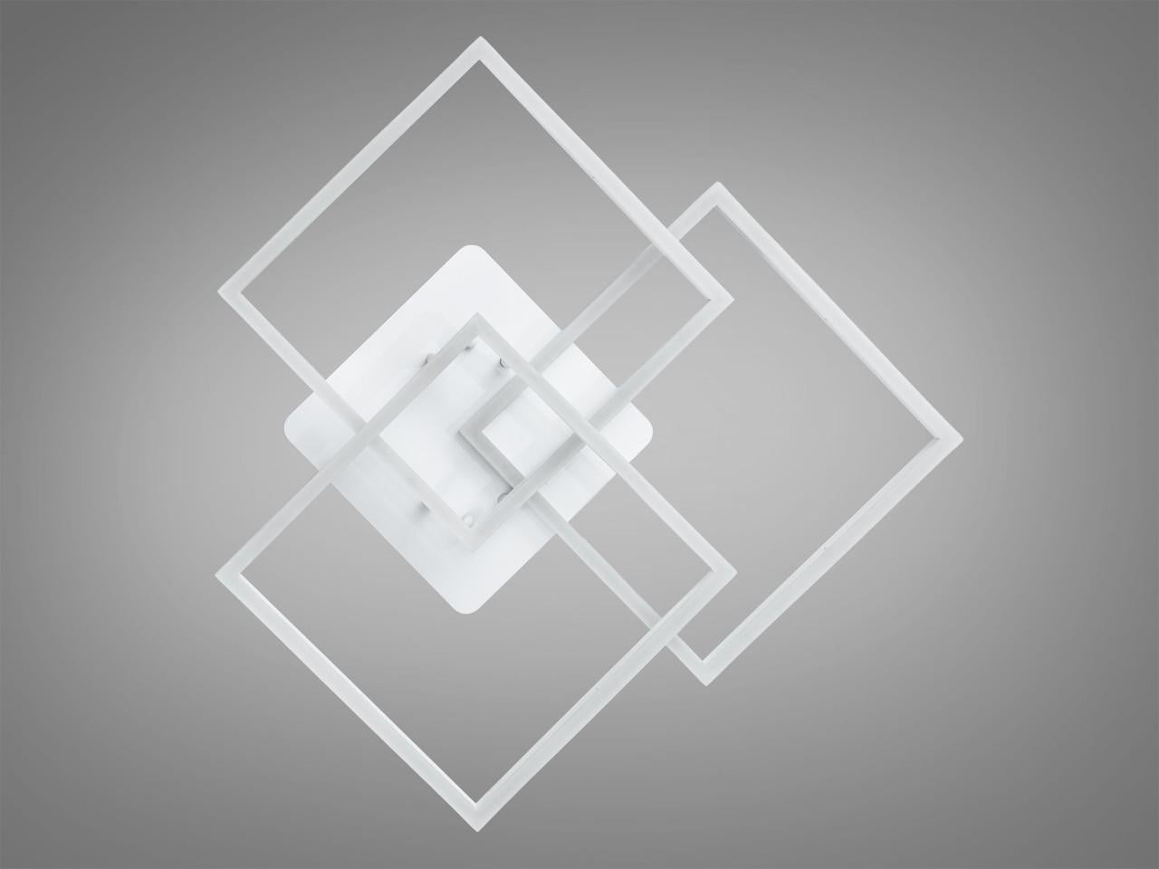 Люстра світлодіодна стельова для вітальні MX11058 90 Вт WH Білий (MX11058/3L)