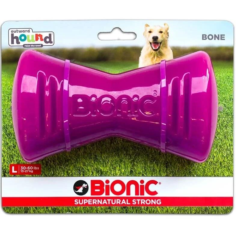 Іграшка BIONIC OPAQUE Bone Large для собак 14,7 см Фіолетовий (bc30096) - фото 2 Іграшка BIONIC OPAQUE Bone Large для собак 14,7 см Фіолетовий (bc30096) - фото 2