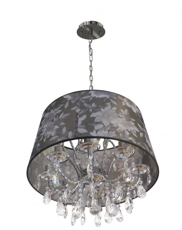 Люстра підвісна Brille BR-01 243S/8 з абажуром