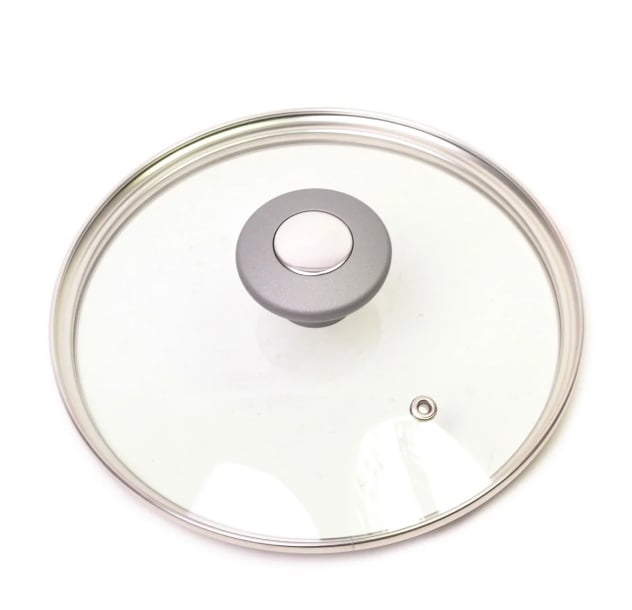 Кришка скляна Kamille (KM-0821GR) 18 см