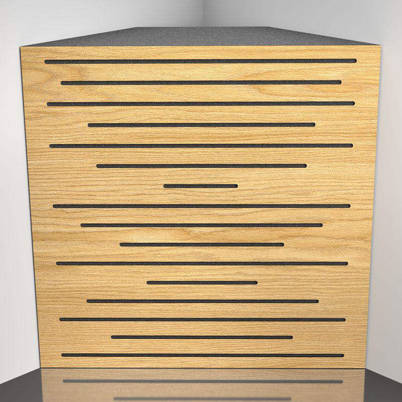 Бас пастка Ecosound EcoPulse Sherwood 50х50 см 150 мм Світлий дуб (1624)