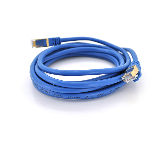 Патч-корд литой Ritar RJ45 Cat.6 FTP 10 м Blue (PCR-SFP/10Be)