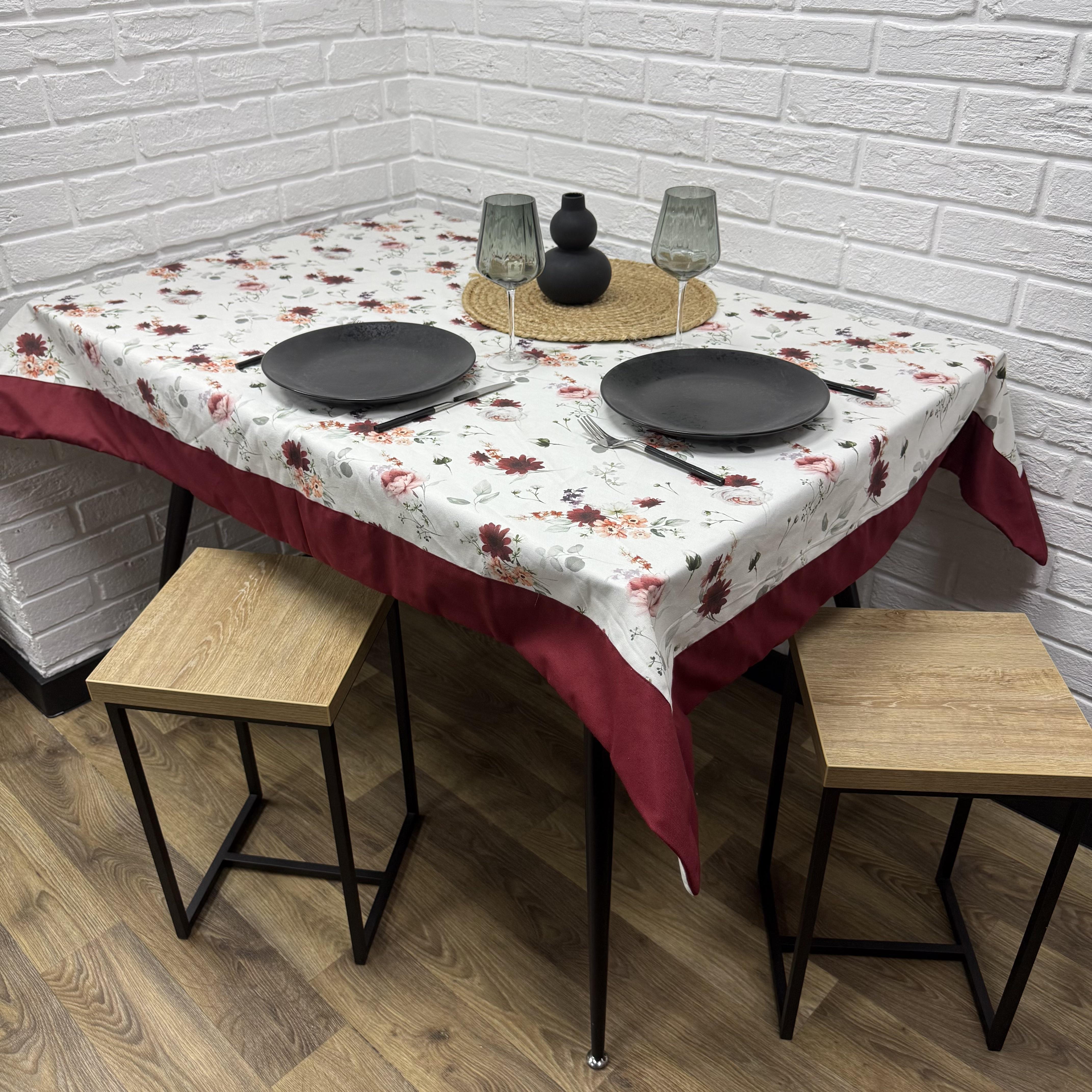 Скатертина Comfort Home Gerbera водовідштовхувальна з тефлоновим покриттям і кантом 100x150 см (5060611)