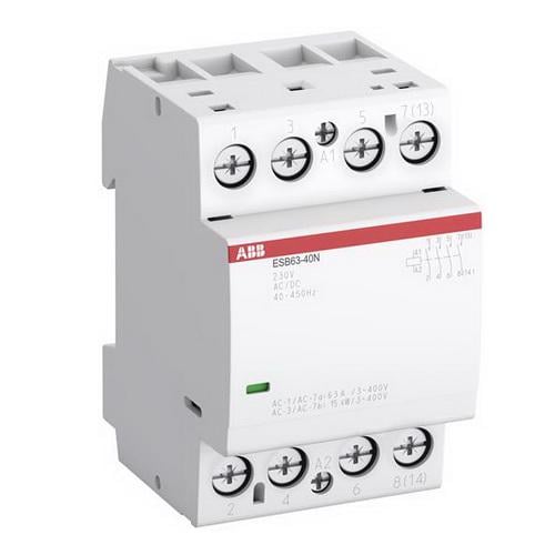 Контактор модульный ABB ESB63-40N-06 4p 63А 230 В AC/DC (1SAE351111R0640)