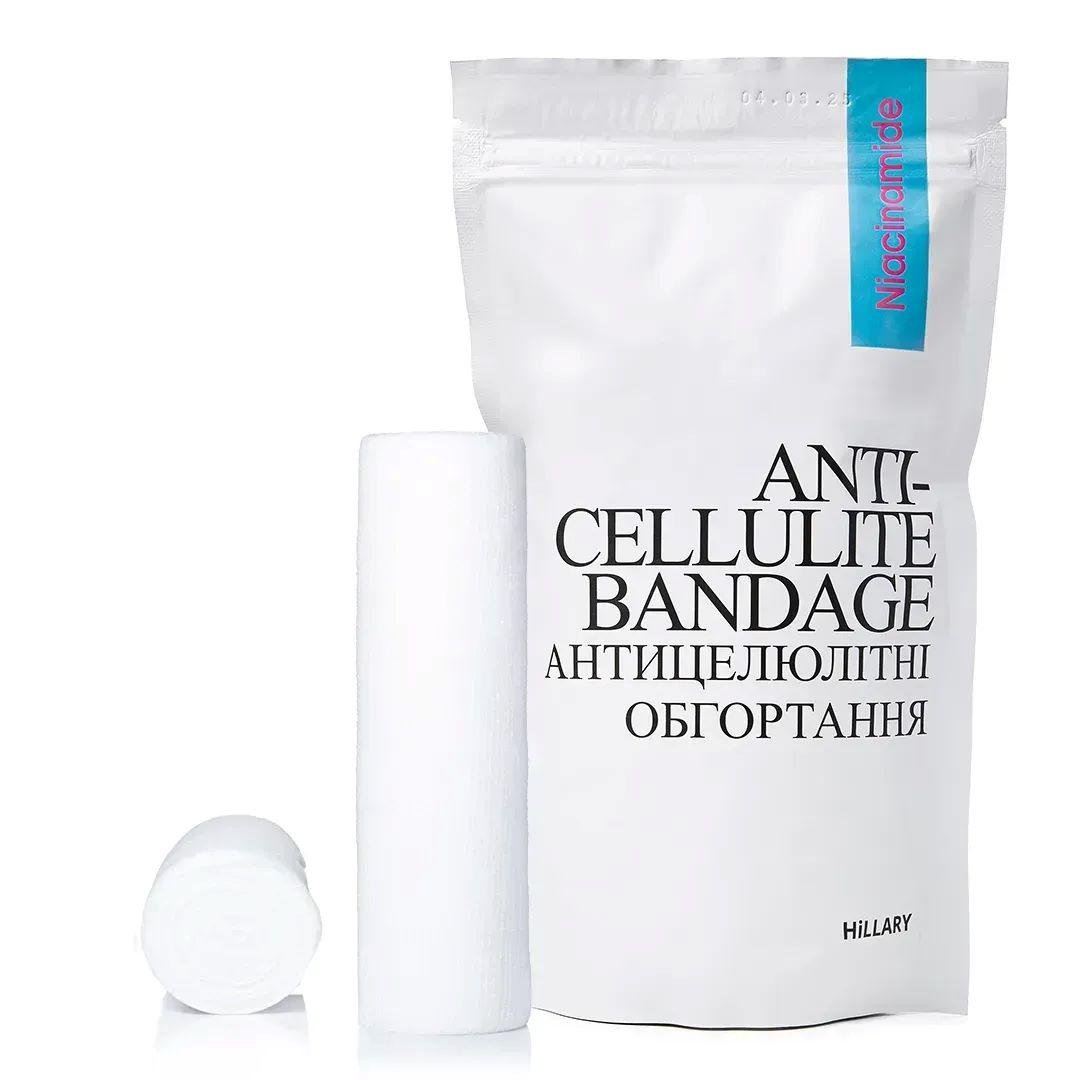 Обгортання для тіла антицелюлітне моделююче Hillary Niacinamide Cold Slim з ніацинамідом (HI-01-531)