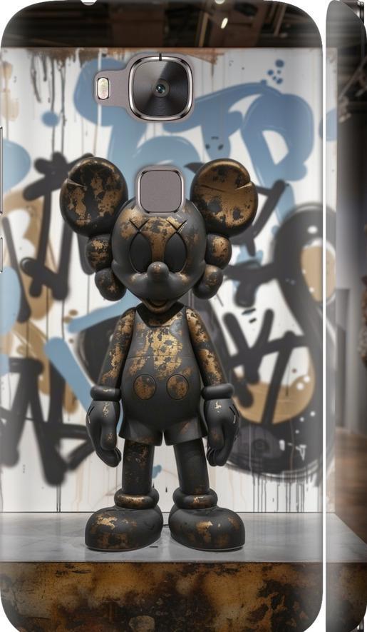 Чехол на Huawei G8 Bronze kaws v2 (6098m-493-42517)