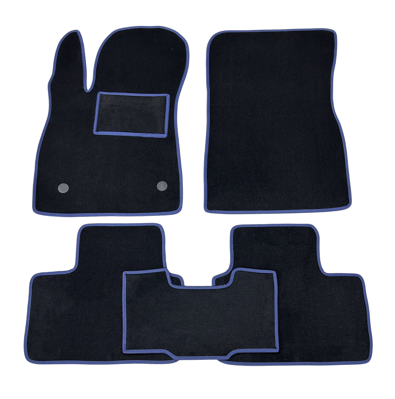 Килимки в салон ворсові для Renault Talisman 2015 ворс преміум 5 шт. Чорний (27326787)