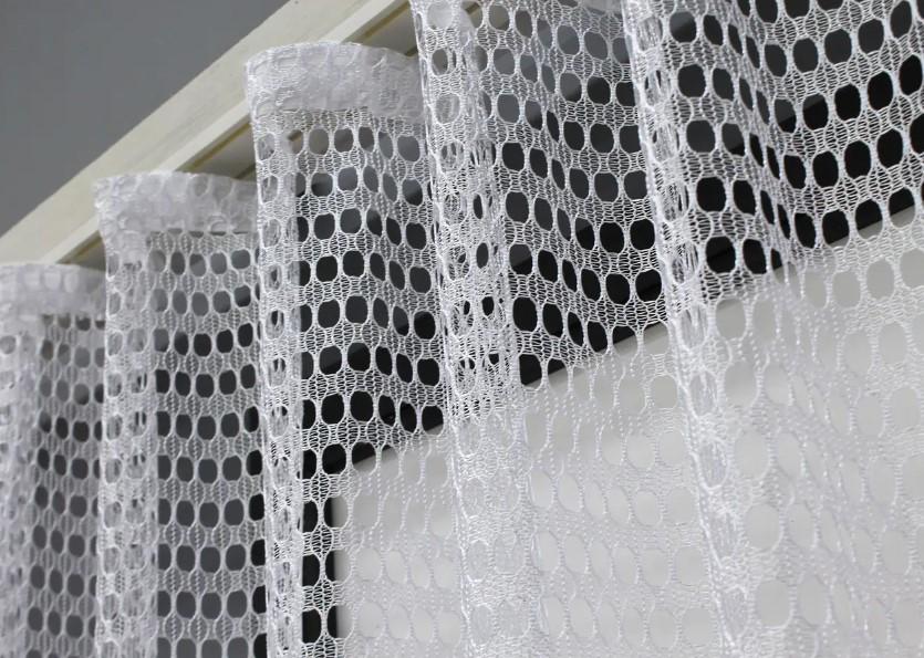 Тюль арка сітка з макраме 280х130 см Білий (000к 51-201) - фото 6 Тюль арка сітка з макраме 280х130 см Білий (000к 51-201) - фото 6