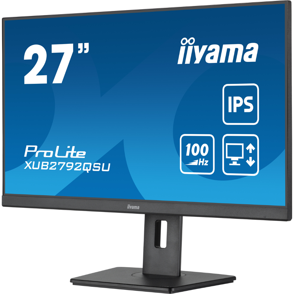 Монітор Iiyama ProLite XUB2792QSU-B6 Чорний - фото 2