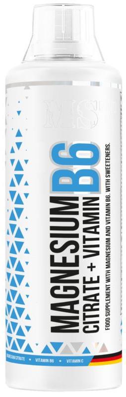 Магний цитрат жидкий MST Liquid Magnesium Citrate Plus Vitamin B6 1000 мл Магний цитрат жидкий MST Liquid Magnesium Citrate Plus Vitamin B6 1000 мл