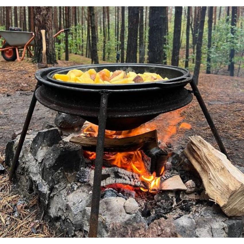 Казан чавунний Maysternya V12Wok Ук 12 л (1956831234) - фото 5 Казан чавунний Maysternya V12Wok Ук 12 л (1956831234) - фото 5