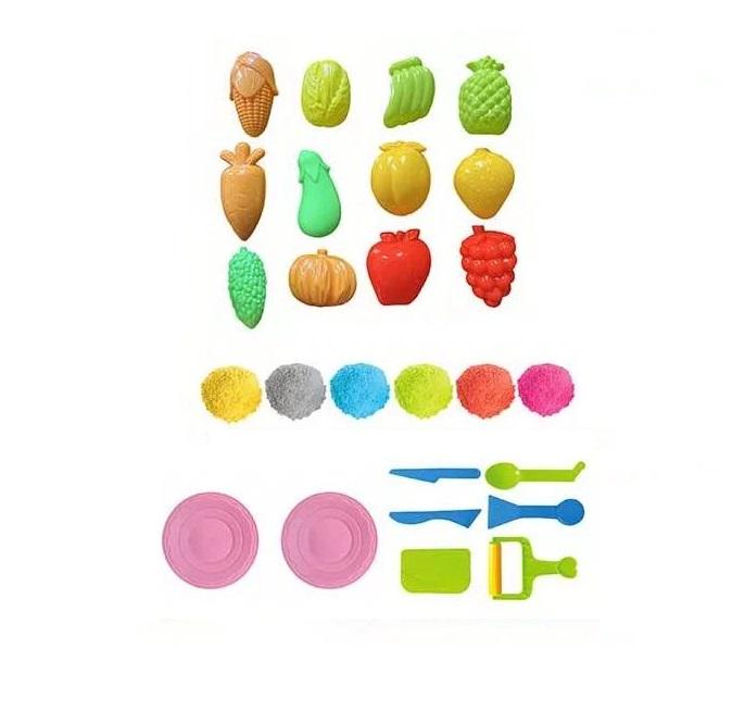 Кинетический песок детский Sey Toys 6 цветов 14 форм Разноцветный (147228) Кинетический песок детский Sey Toys 6 цветов 14 форм Разноцветный (147228)