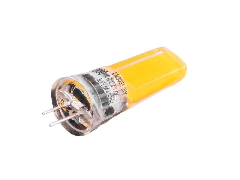 Светодиодная лампа Lemanso LM3031 силикон G4 COB 3W AC/DC 12V 300 Lm 4500K (22811200) - фото 2