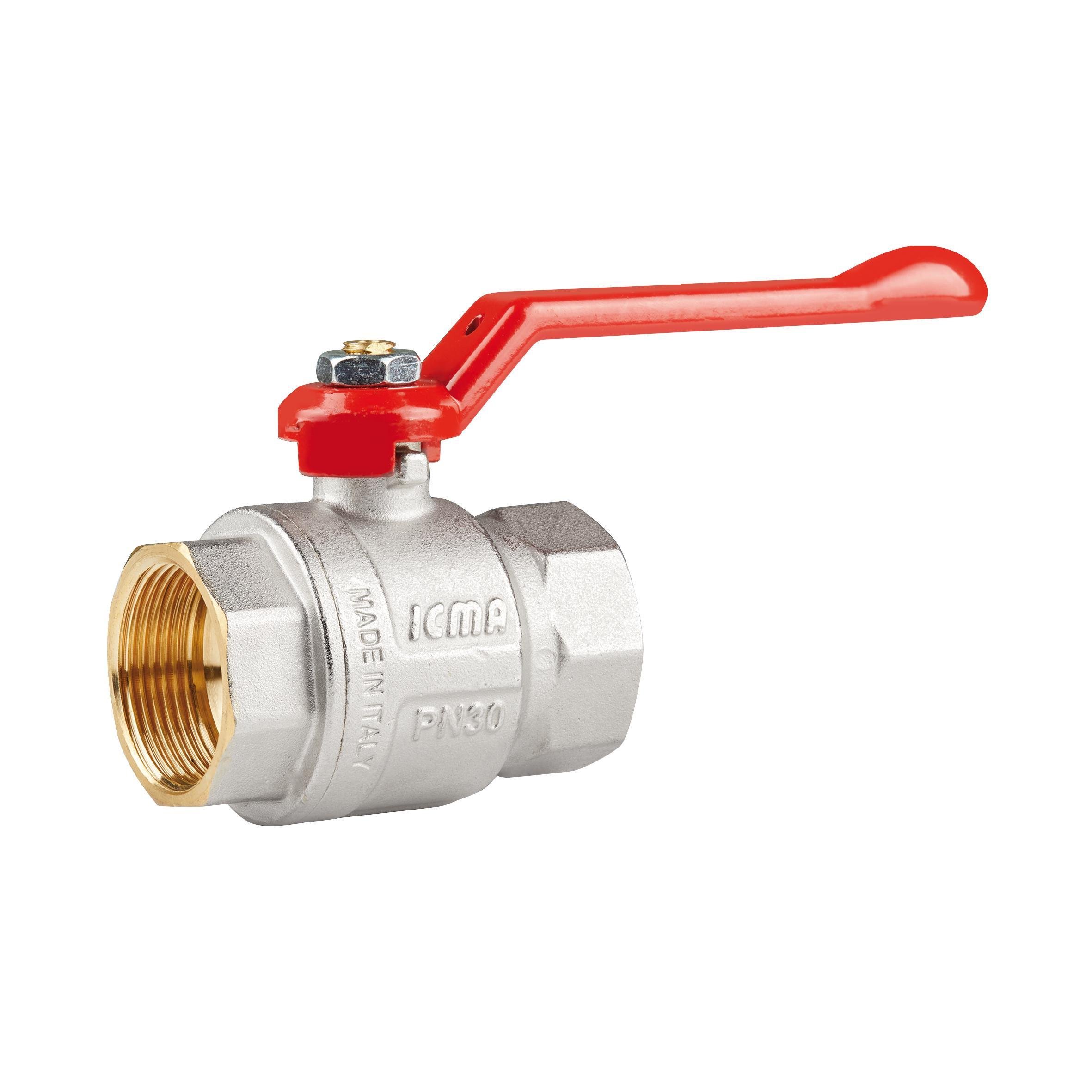 Кран шаровой ICMA 1"1/4 прямой (№350) Кран шаровой ICMA 1"1/4 прямой (№350)