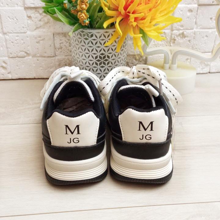 Кроссовки Jong Golf р. 33 21,2 см Черно-белый (909102) - фото 5