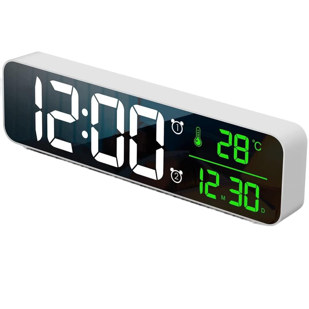 Часы настольные Mids электронные с термометром и календарем (8810W)