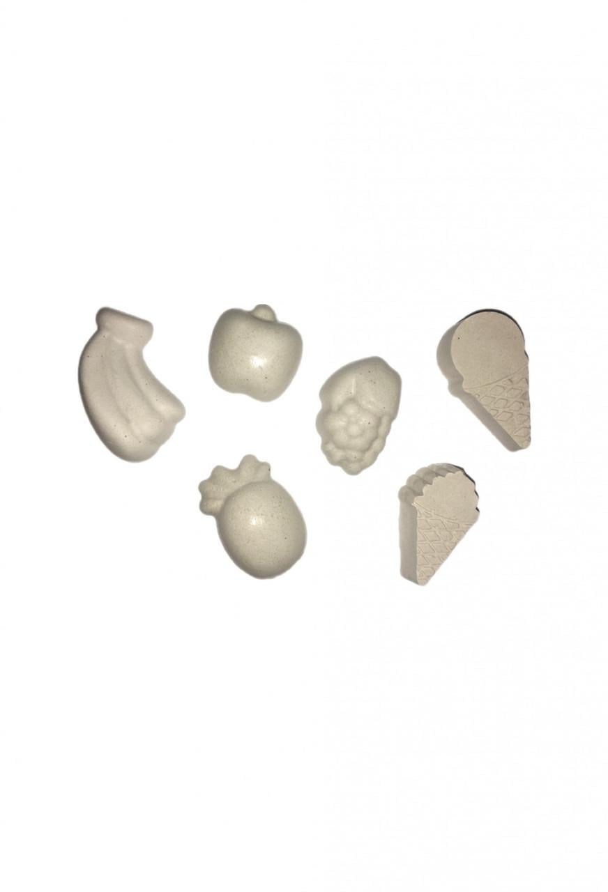 Фігурка 3D для розмальовки PandClub міни продукти 6 шт. (MN100)