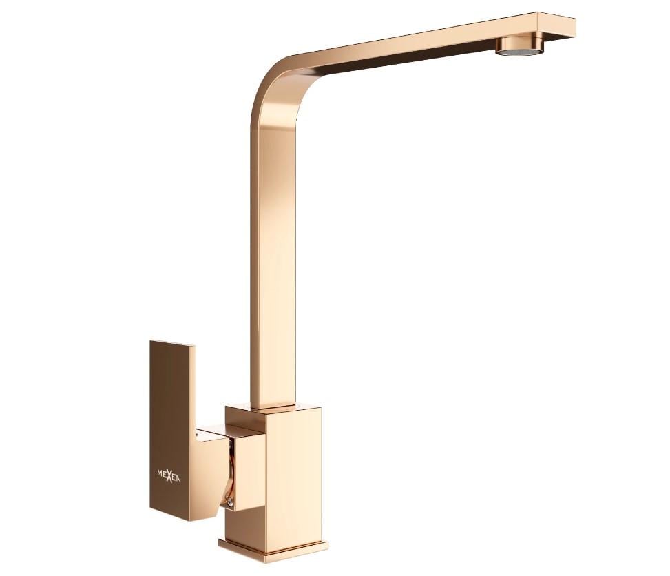 Змішувач для кухні Mexen RITA Рожеве золото (2810372974)