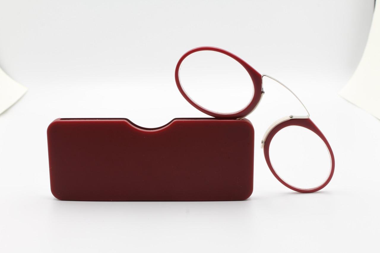 Пенсье портативное для зрения Плюс с диоптриями и футляром +3.0 Красный (6209)
