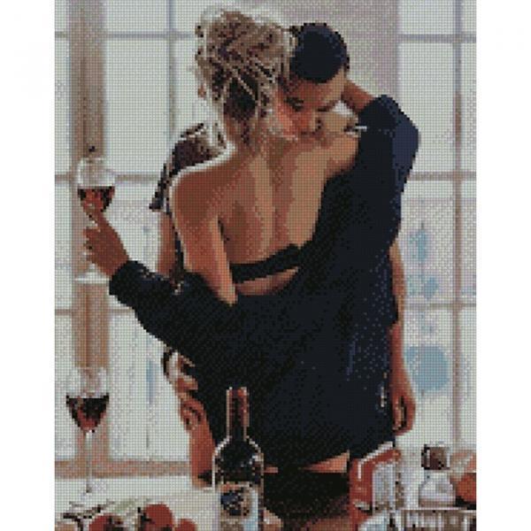 Алмазная мозаика Идейка Страстное утро 40х50 см (AMO7030-mt)