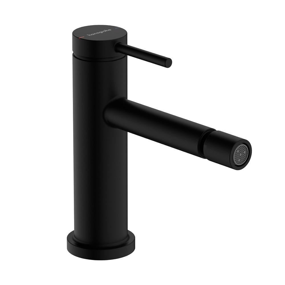 Смеситель для биде Hansgrohe Tecturis S однорычажный Черный матовый (73201670) Смеситель для биде Hansgrohe Tecturis S однорычажный Черный матовый (73201670)