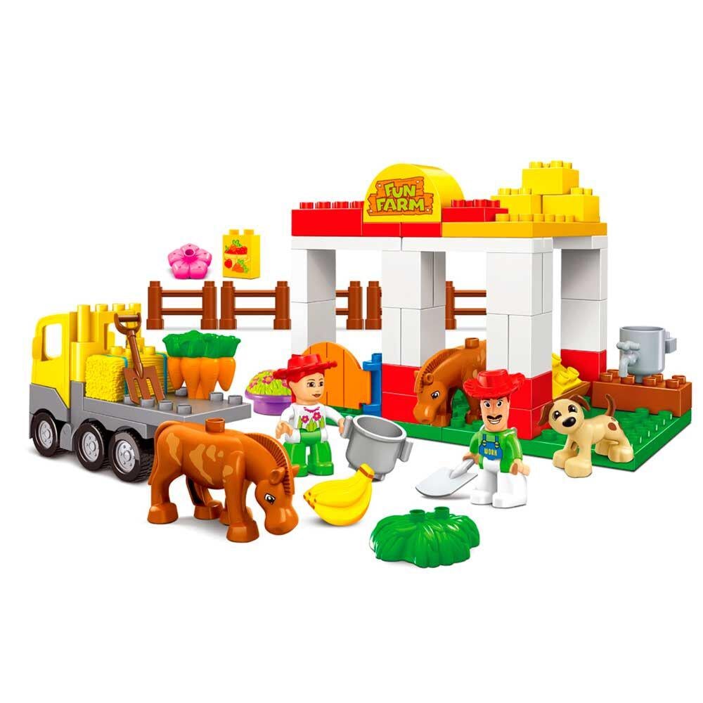 Конструктор детский Jdlt 5206 зоопарк 61 дет